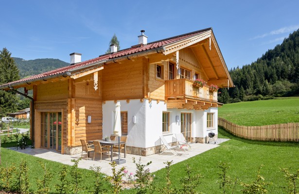 Chalet Alpenrose von Aussen
