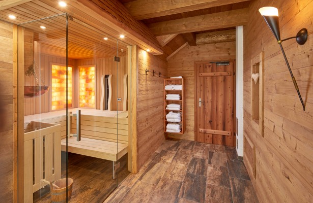 Erholung in der gemütlichen Sauna