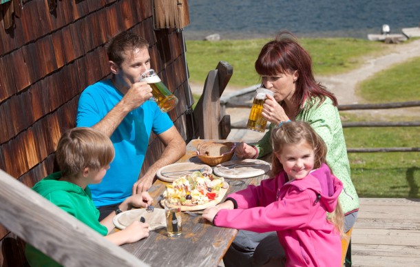 Schmackhafte Almjause auf der Tappenkarseehütte - für die ganze Familie © TVB Wagrain-Kleinarl