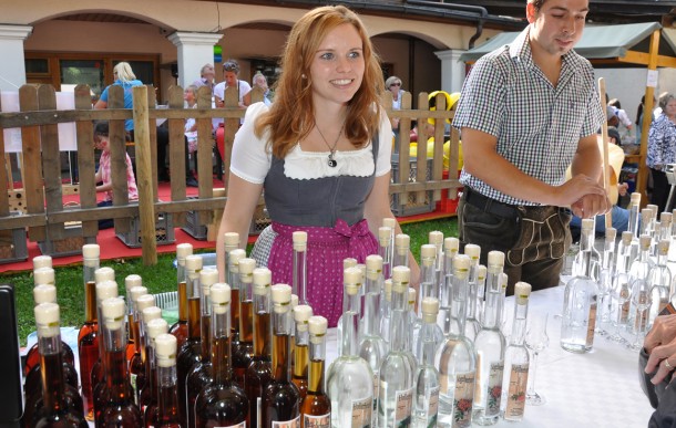 Verkauf von heimischen Produkten beim Bauernherbst in Wagrain-Kleinarl © TVB Wagrain-Kleinarl