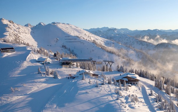 Skigebiet Wagrain in Ski amad&eacute;